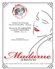 Madame Thatre de l'Echange Affiche
