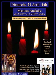 Musique Anglaise des 17 et 18ème siècles Eglise Saint-Eugne Sainte-Ccile Affiche