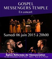 Gospel Messengers Temple en concert Eglise rforme de l'annonciation Affiche