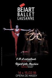 Béjart Ballet Lausanne Opra de Massy Affiche