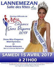 Election Miss Elegance Gers Bigorre 2017 Salle des ftes Affiche