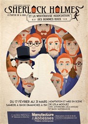 Sherlock Holmes et La Mysterieuse Association des Hommes Roux La Manufacture des Abbesses Affiche