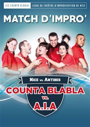 Match d'impro par les Counta BlaBla Espace Association Garibaldi Affiche