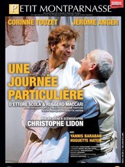 Une Journée Particulière | avec Corinne Touzet et Jérôme Anger Thtre du Petit Montparnasse Affiche