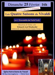 Les Quatre Saisons de Vivaldi Eglise Notre-Dame du Travail Affiche