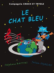 Le chat bleu Le Burlesque Affiche