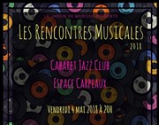 Les Rencontres Musique 2018 Cabaret Jazz Club Affiche