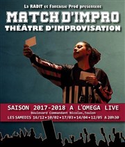 Match d'Impro La Radit vs La Kiff Omega Live Affiche