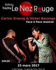 Carine Erseng et Victor Barange Le Nez Rouge Affiche
