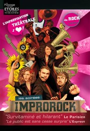 Improrock : de l'impro, de l'humour et du rock ! Thtre le Passage vers les Etoiles - Salle des Etoiles Affiche