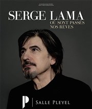 Serge Lama : Je débute Salle Pleyel Affiche