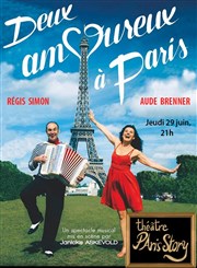Deux amoureux à Paris Thtre Paris Story Affiche