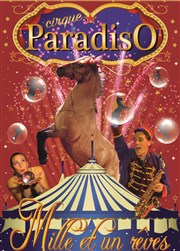 Cirque Paradiso : Mille et Un Rêves Chapiteau du Cirque Paradiso  Saint-Pierre-ls-Nemours Affiche