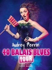 Audrey Perrin dans 40 balais blues Tour Caf Thtre Le Citron Bleu Affiche