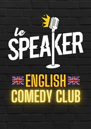 English Comedy Night Le Speaker Affiche