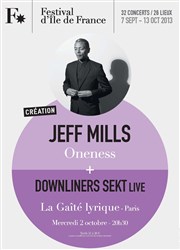 Jeff Mills : Oneness | Création La Gat Lyrique Affiche