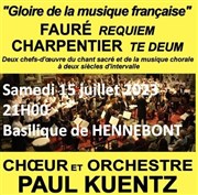Choeur et Orchestre Paul Kuentz : Faure Requiem / Charpentier Te Deum | Hennebont Basilique Notre-Dame du Paradis Affiche