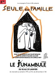 Seule en famille Le Funambule Montmartre Affiche