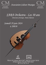 SABA Orchestra : Les 10 ans Thtre du Gymnase Marie-Bell - Grande salle Affiche