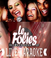 Soirée repas & live karaoke-danse Le Folie's Affiche