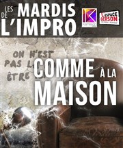Impro : Comme à la maison Espace Gerson Affiche