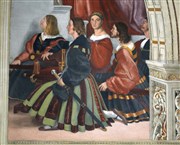 Le prélude : Pinturicchio et les appartements du pape Alexandre VI Borgia Auditorium du Louvre Affiche