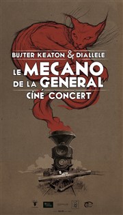 Le mécano de la général  Buster Keaton & Diallele Salle de spectacle d'Aime Affiche