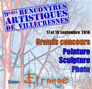 6 concours pour peintres, sculpteurs, photographes Salle polyvalente de Villecresnes Affiche