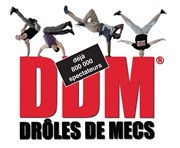 DDM Drôles De Mecs | Nouveau spectacle Chapiteau Espace Joly Affiche