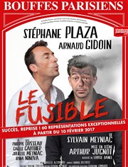 Le Fusible | avec Stéphane Plaza, Arnaud Gidoin Thtre des Bouffes Parisiens Affiche