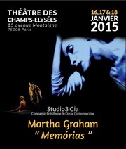 Martha Graham... Memorias Thtre des Champs Elyses Affiche