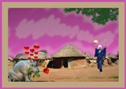 Mali l'Hippopotame Thtre de la Cit Affiche