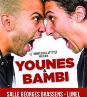 Younes et Bambi Salle Georges Brassens Affiche