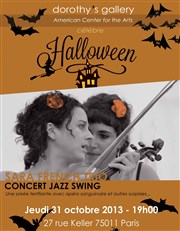 Halloween Party | Concert jazz swing de Sara French Trio Dorothy's Gallery - American Center for the Arts Affiche