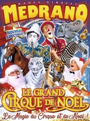 Le Cirque Medrano dans Le Grand Cirque de Noël | - Rouen Chapiteau Medrano  Rouen Affiche
