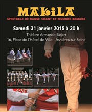 Makila | Spectacle de danse, chant et musique basques Thtre Armande Bjart Affiche