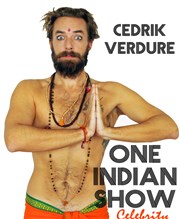 Cedrik Verdure dans One indian show Celebrity Le Sentier des Halles Affiche