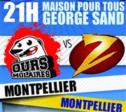 Match d'impro théâtrale : Les Ours Molaires VS Les Zintrépides Maison pour tous George Sand Affiche