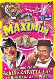 Grand Cirque Maximum dans L'authentique | - Rambervilliers Chapiteau Maximum  Rambervillers Affiche