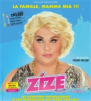 Zize Dupanier dans La famille Mamma Mia ! Salle du Moulin Saint-Julien Affiche