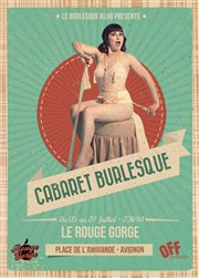 Cabaret Burlesque Rouge Gorge Affiche