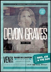 Devon Graves + Bird, Joe & The Sun La Dame de Canton Affiche