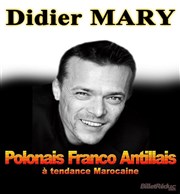 Didier Mary dans Polonais Franco Antillais à tendance Marocaine Thtre de poche : En bord d' Affiche