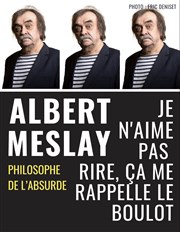 Albert Meslay dans Je n'aime pas rire, ça me rappelle le boulot Comdie La Rochelle Affiche