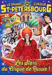 Le Cirque de Saint Petersbourg dans Le cirque des Tzars | - Pau Chapiteau Medrano  Pau Affiche