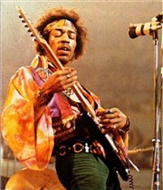 Hommage à Jimi Hendrix La Pleine Lune Affiche