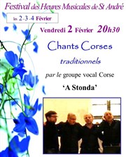 Chants Corses traditionnels & sacrés Eglise Saint Andr de l'Europe Affiche