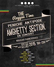 Concert reggae Amghetty Section + guest Abricadabra Pniche Antipode Affiche