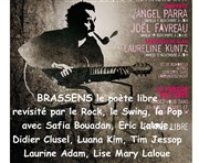 Brassens - le poète libre, revisité par le Rock, le swing, la pop ! Salle des ftes de la Mairie-annexe du 14me Affiche