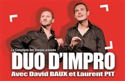 Laurent Pit et David Baux dans Duo D'Impro Salle Rabelais Affiche